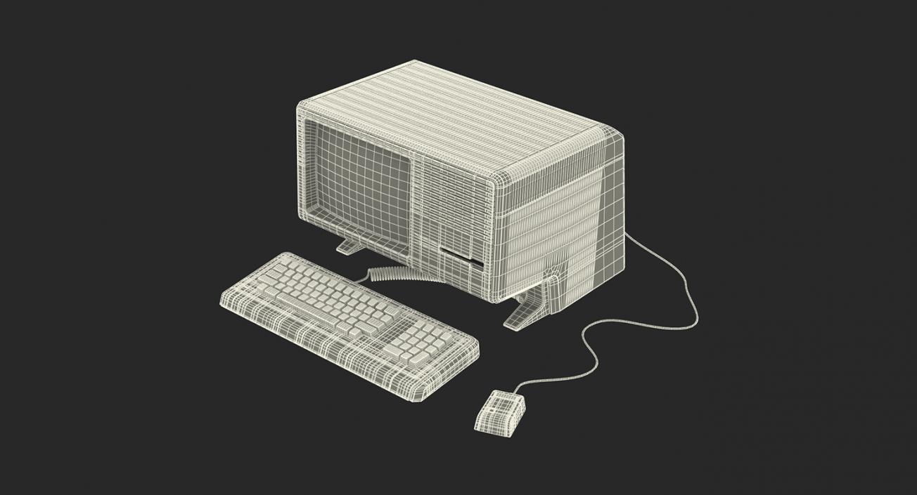 Retro Apple Computers Collection 2 3D model