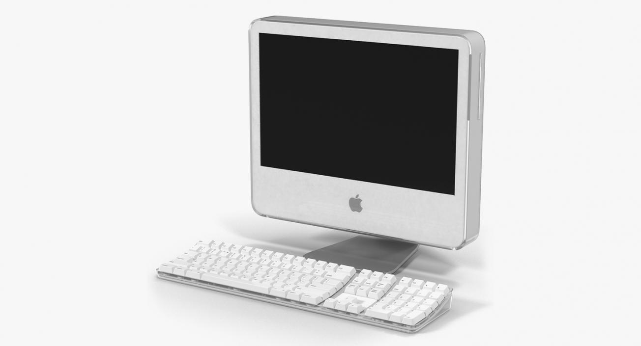 Retro Apple Computers Collection 2 3D model