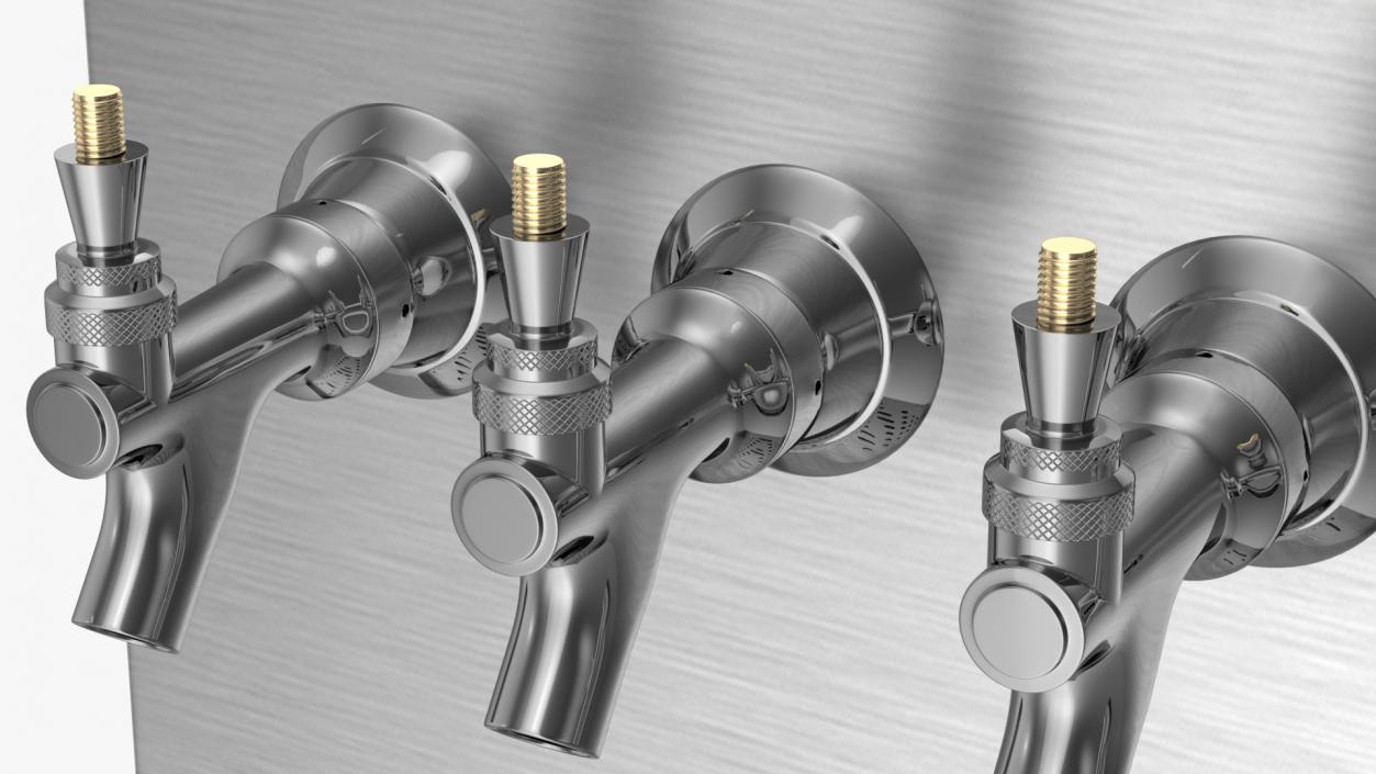 3D model Wall Mount Beer Dispenser