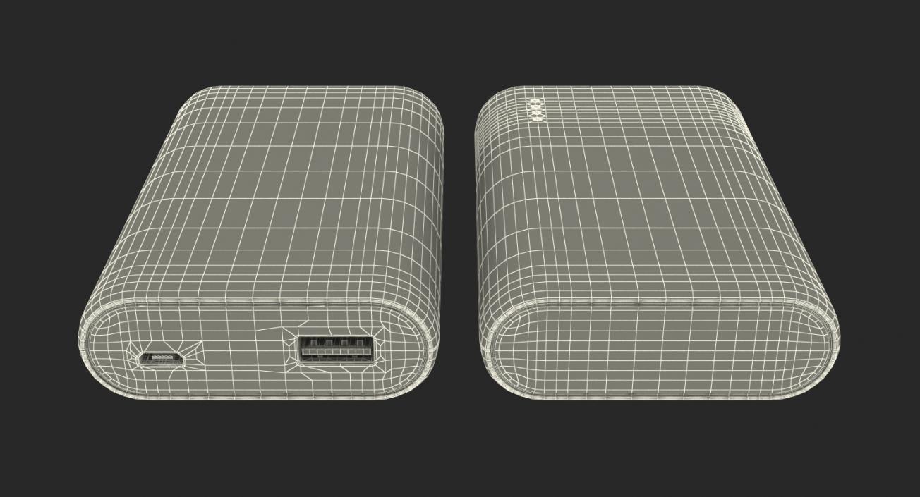 3D Portable Power Banks 3D Models Collection