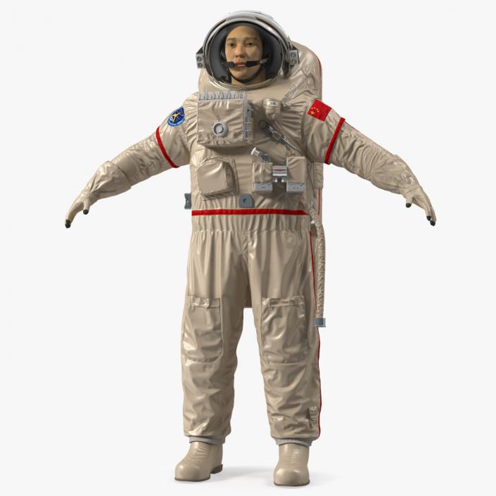 3D Chinese Astronaut Space Suit Haiying