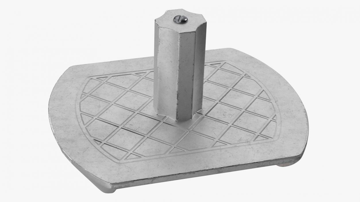 Aluminum Road Pavement Marker 3D model