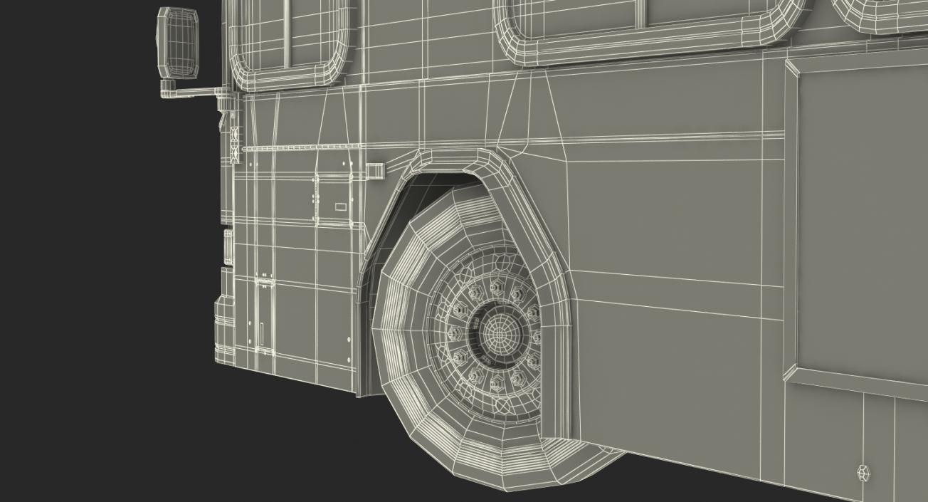 Gillig Low Floor Bus Rigged 3D