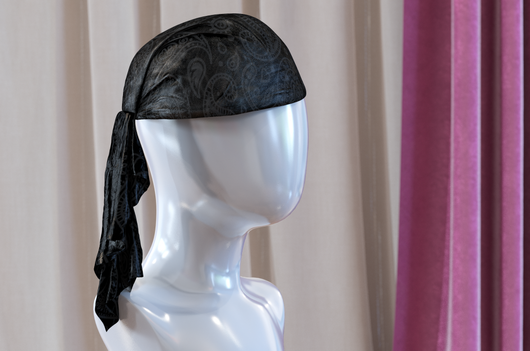 Headscarf Bandana 3D