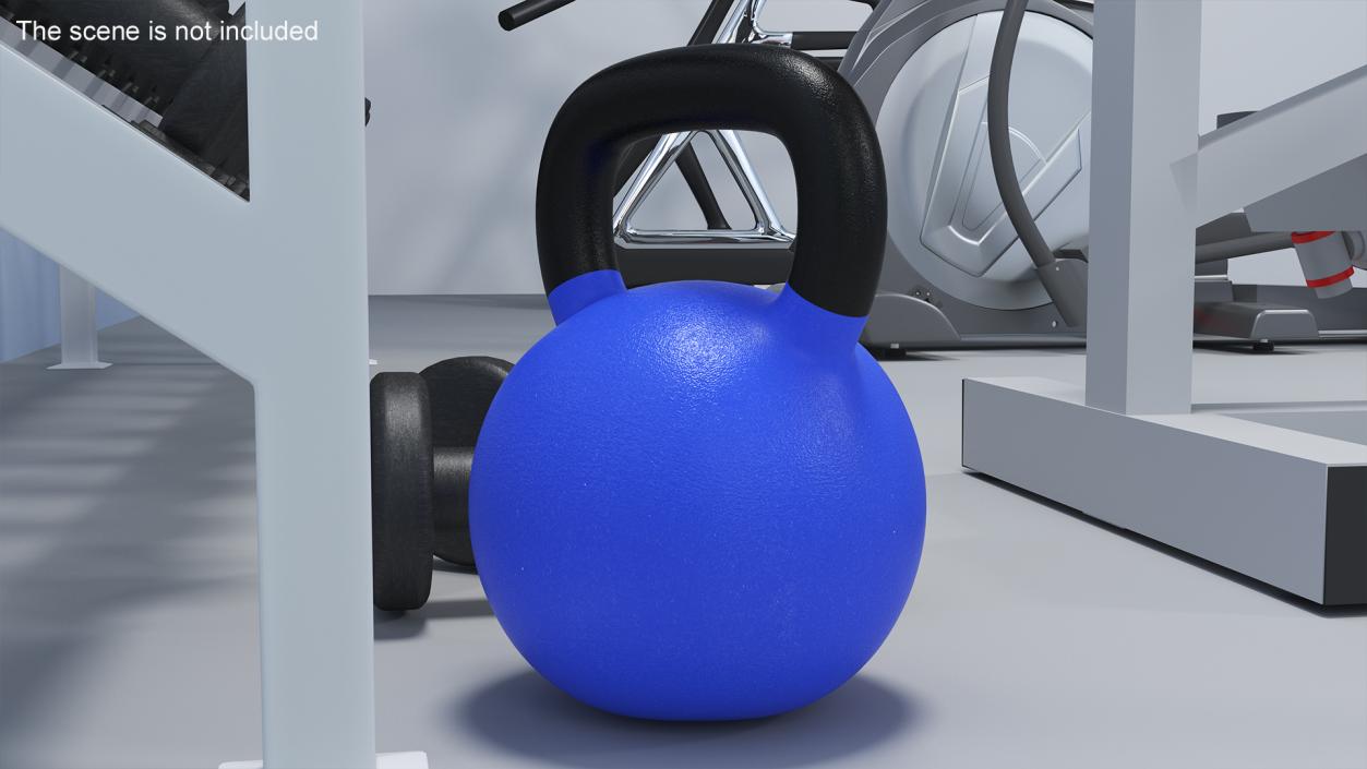 3D model Cast Iron Kettlebell