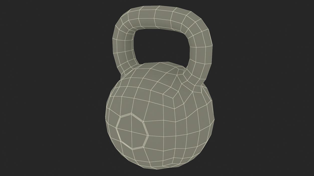 3D model Cast Iron Kettlebell