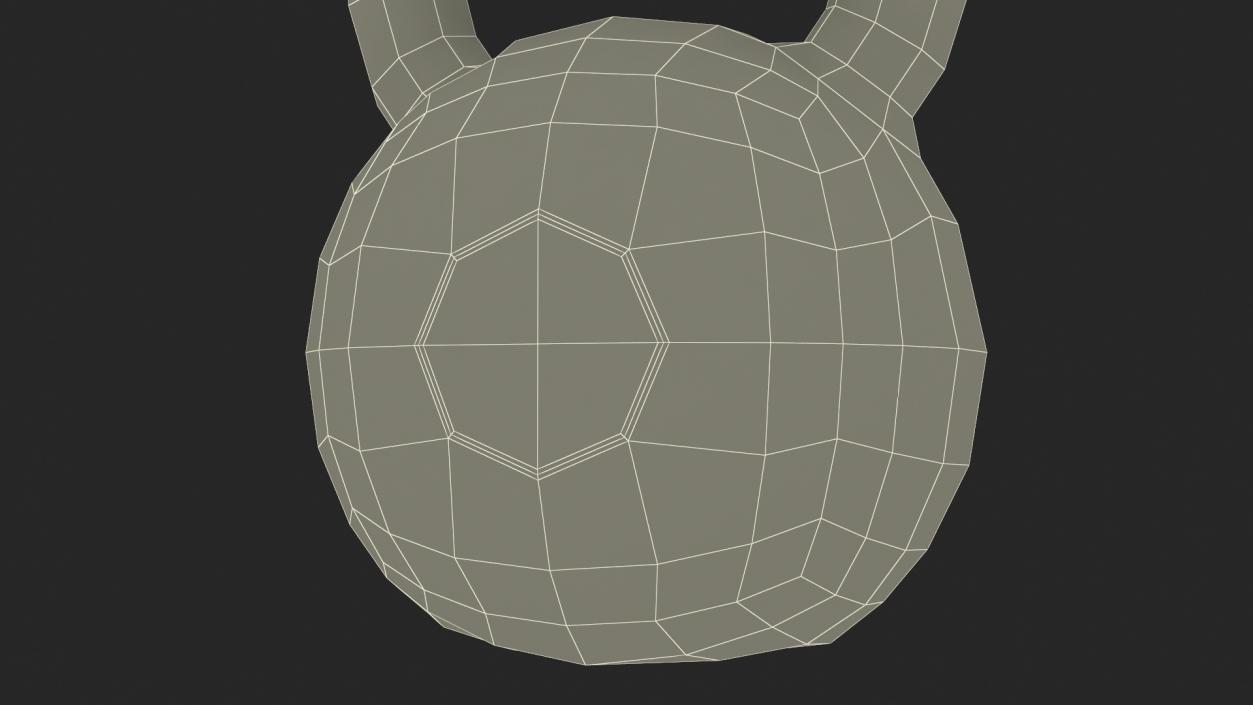 3D model Cast Iron Kettlebell