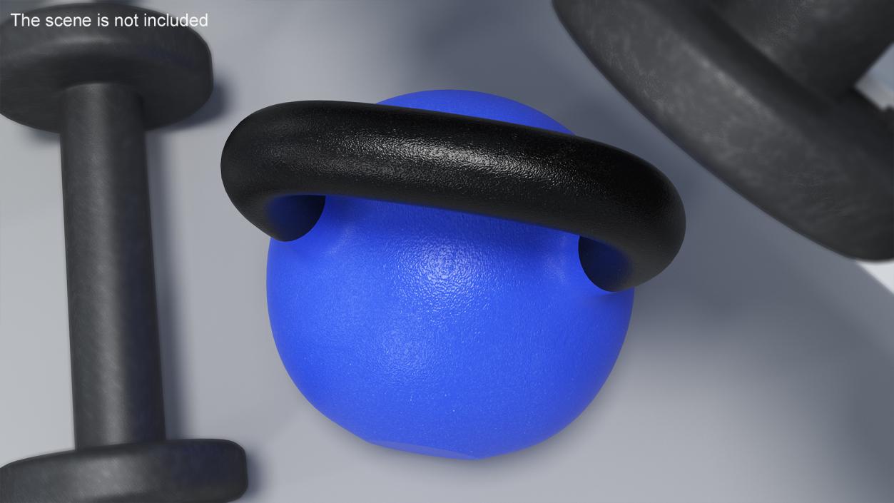 3D model Cast Iron Kettlebell