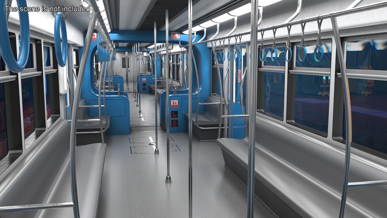 Chongqing Monorail Train 3D model