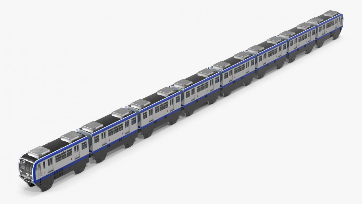 Chongqing Monorail Train 3D model