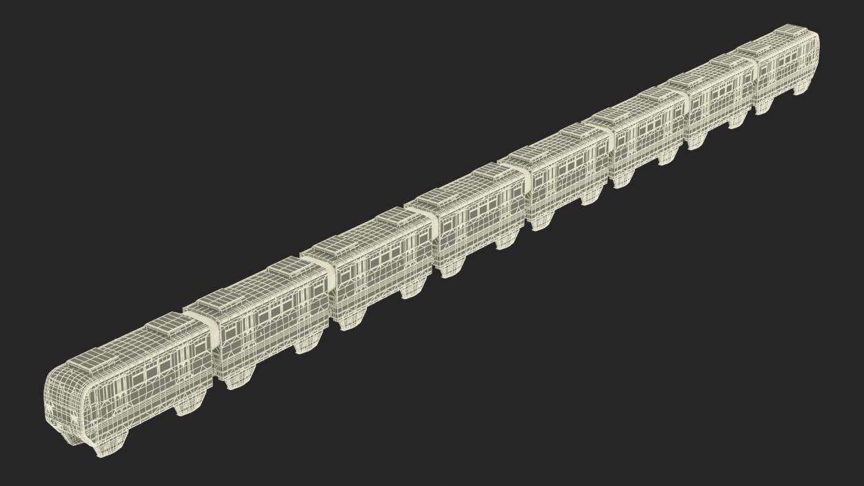 Chongqing Monorail Train 3D model