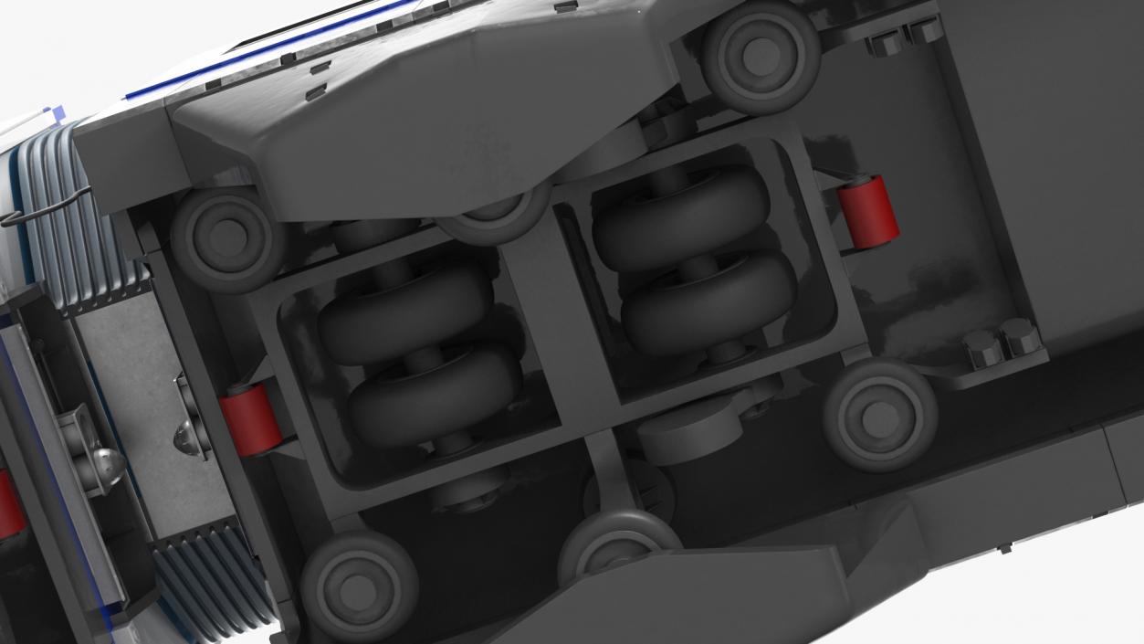 Chongqing Monorail Train 3D model