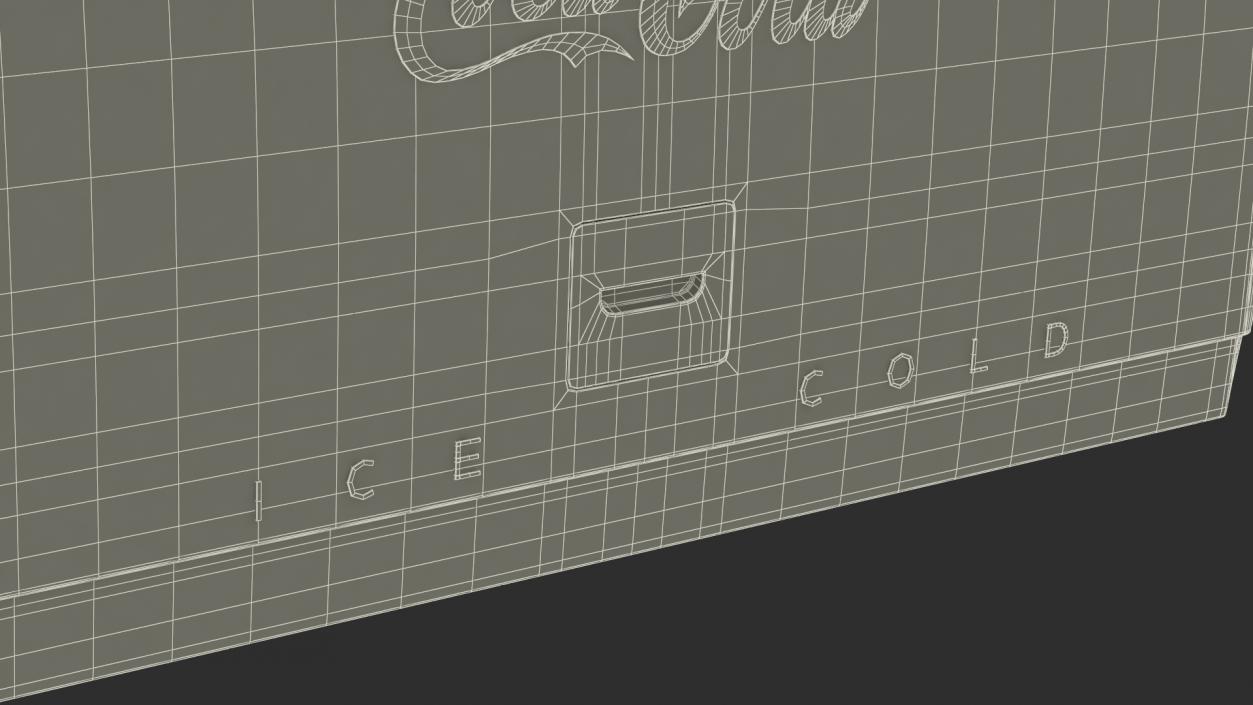 3D model Double Cooler with Coca Cola Inside