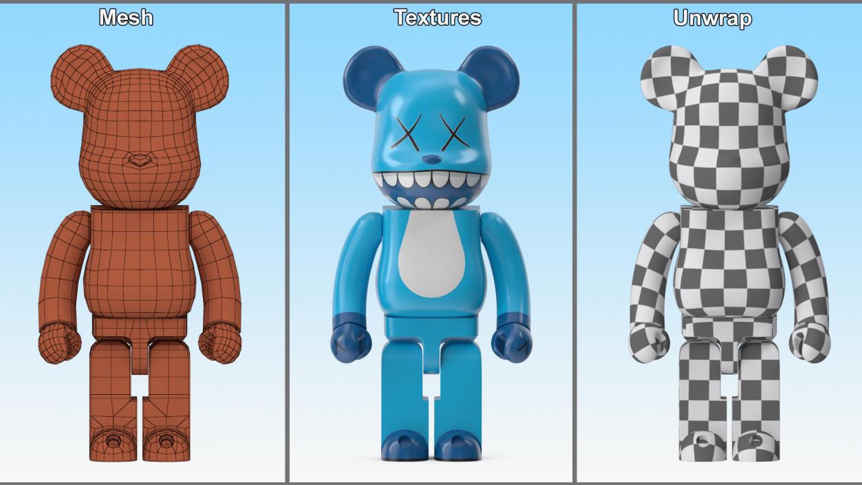 Bearbrick Chomper 3D