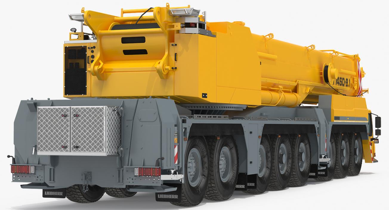 3D Mobile Crane Liebherr