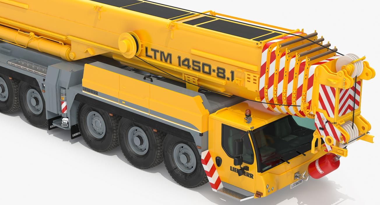 3D Mobile Crane Liebherr