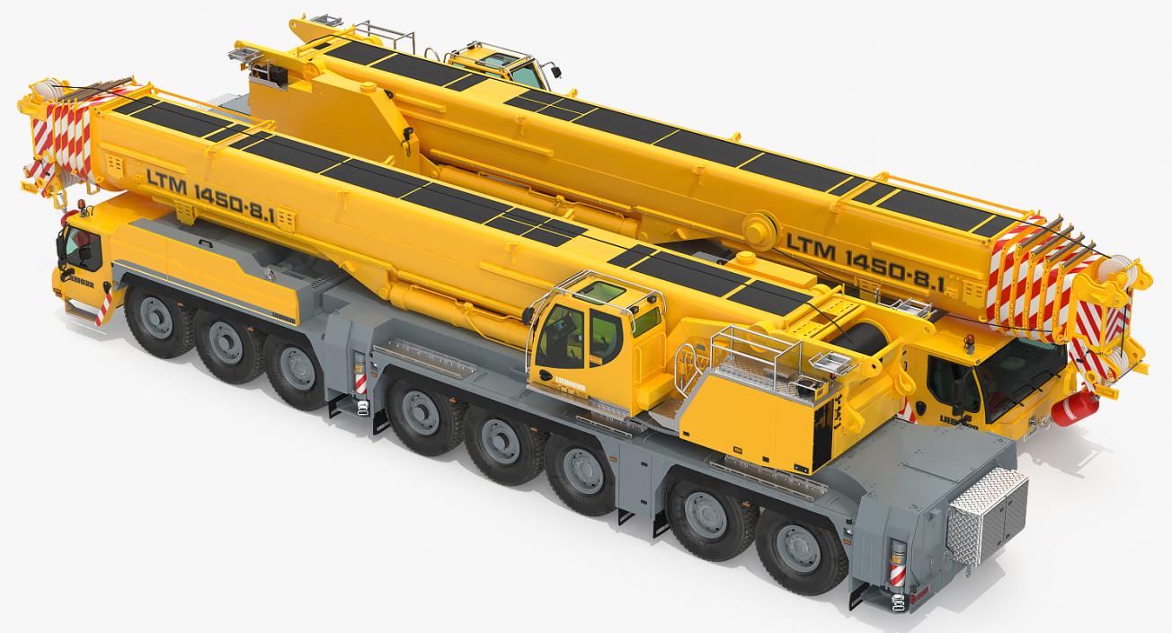 3D Mobile Crane Liebherr