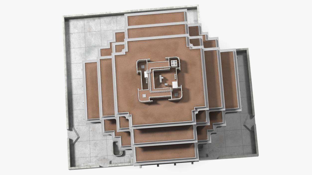 Geisel Library 3D model