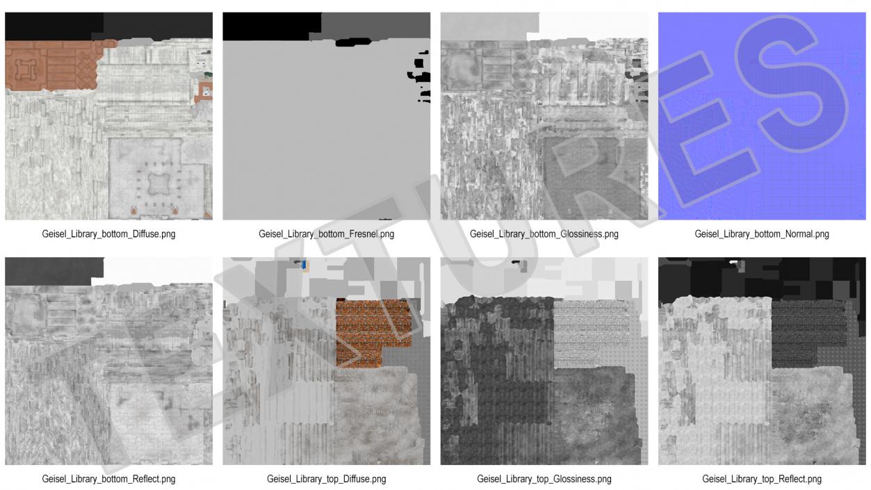 Geisel Library 3D model