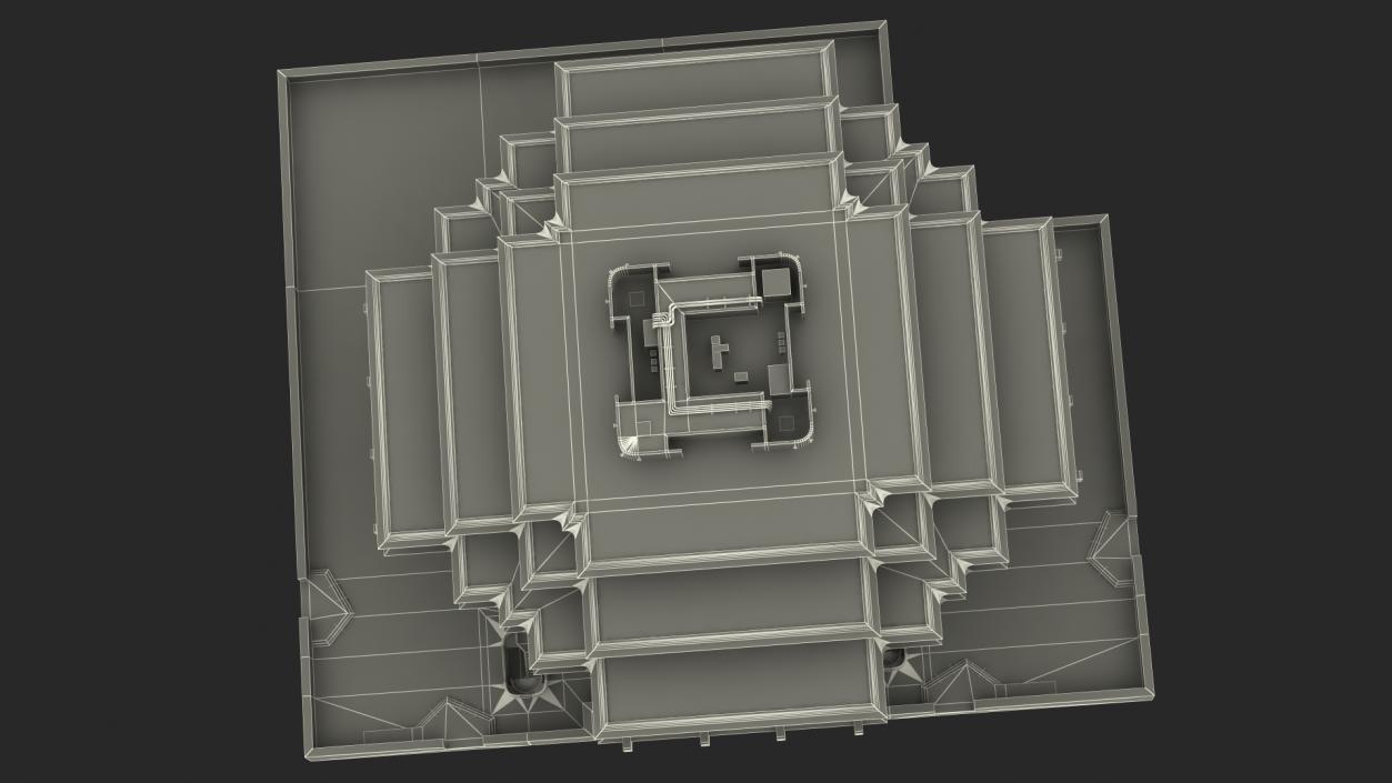 Geisel Library 3D model