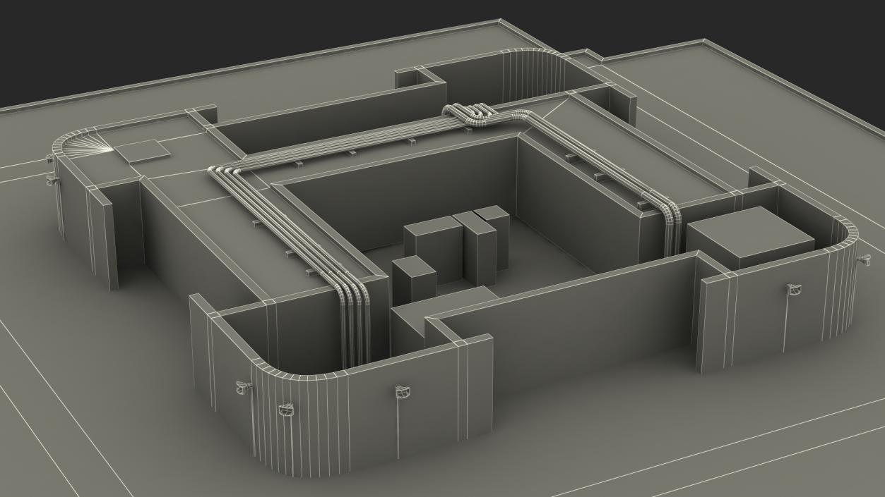 Geisel Library 3D model