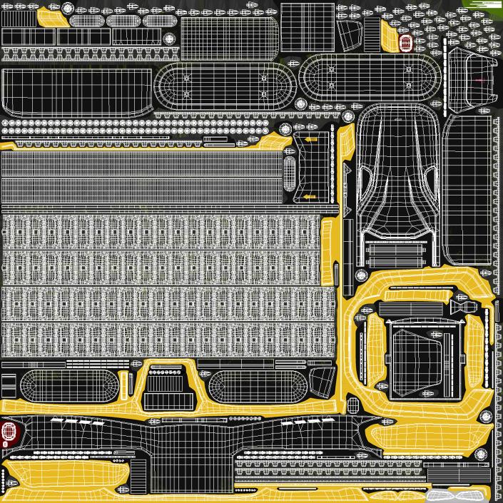 Automated Lawn Mower Rigged 3D