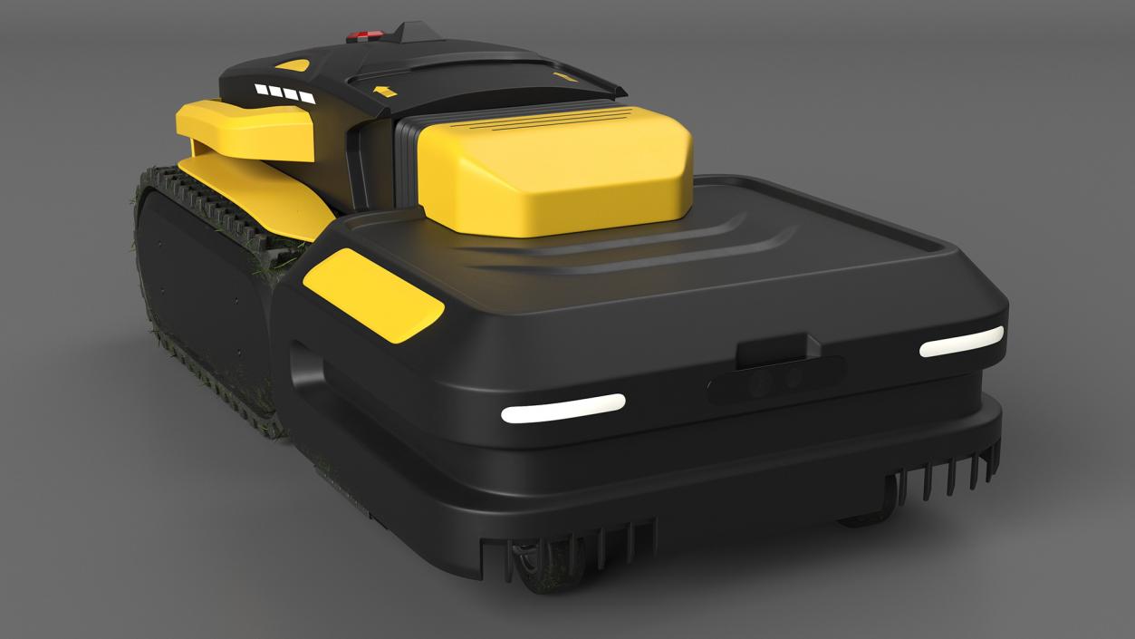 Automated Lawn Mower Rigged 3D