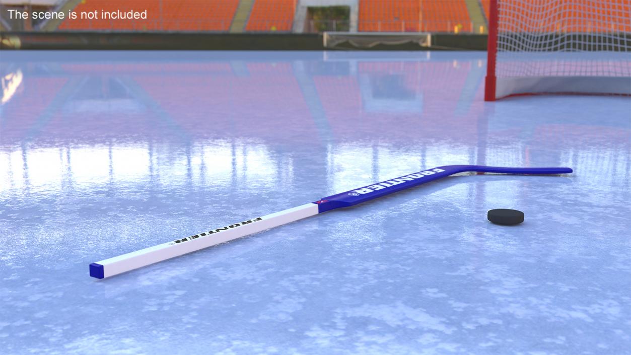 3D model Frontier Ice Hockey Stick