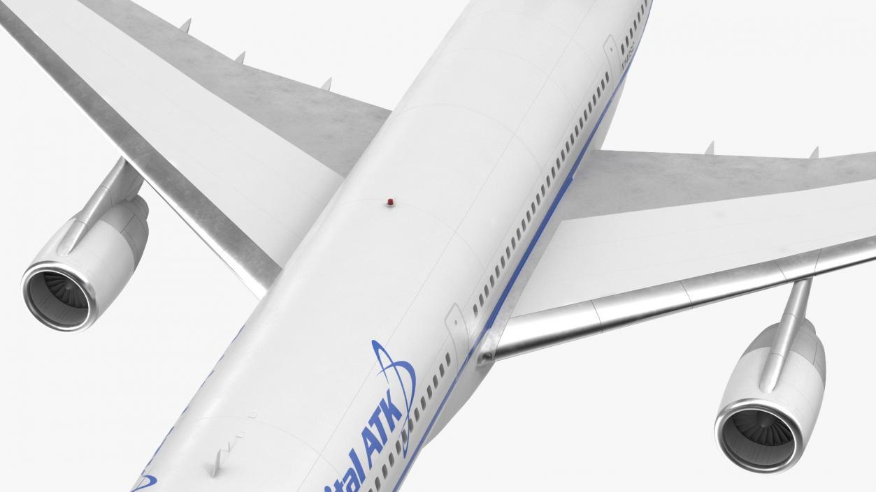 3D Lockheed L1011 Stargazer Carrying Pegasus XL Rocket