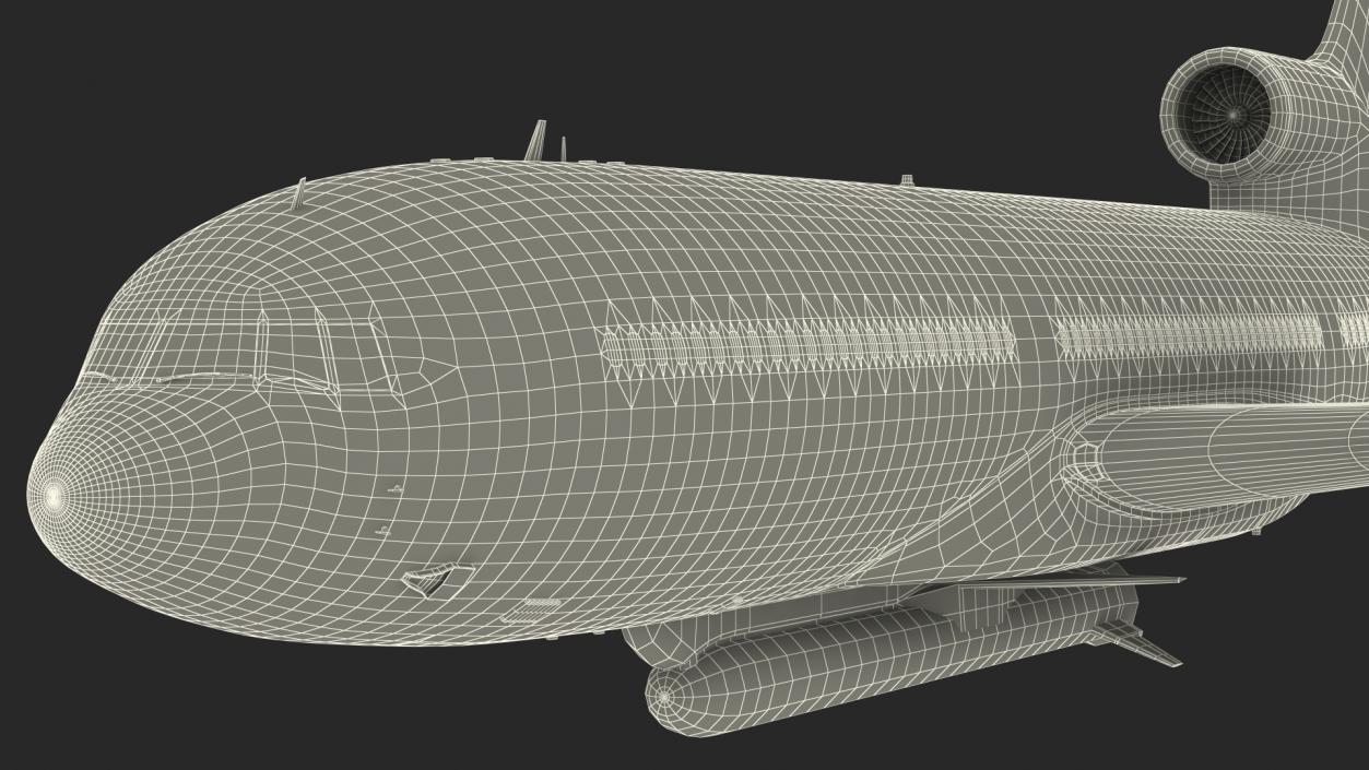 3D Lockheed L1011 Stargazer Carrying Pegasus XL Rocket