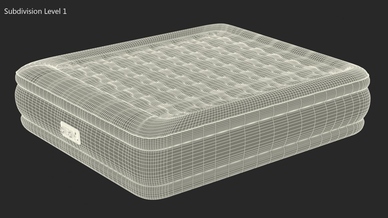 3D Air Mattress Large Size model