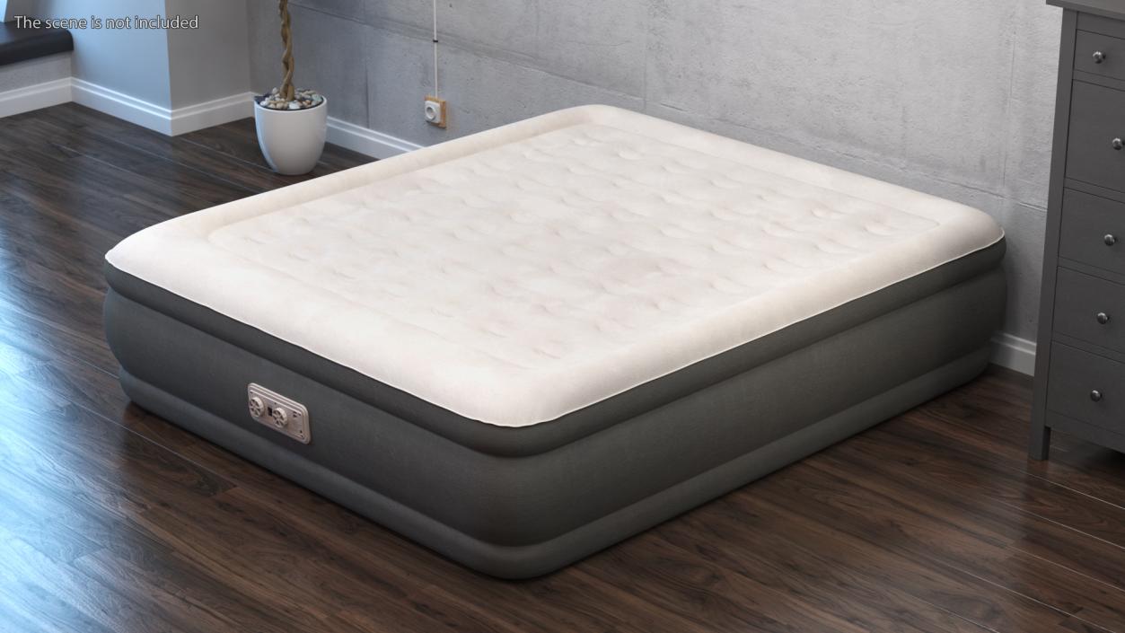 3D Air Mattress Large Size model