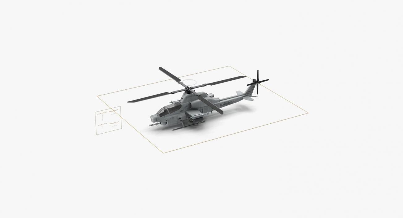 Rigged US Military Aircrafts 3D Models Collection 3D model