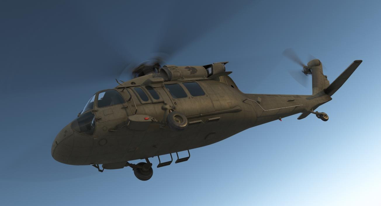 Rigged US Military Aircrafts 3D Models Collection 3D model