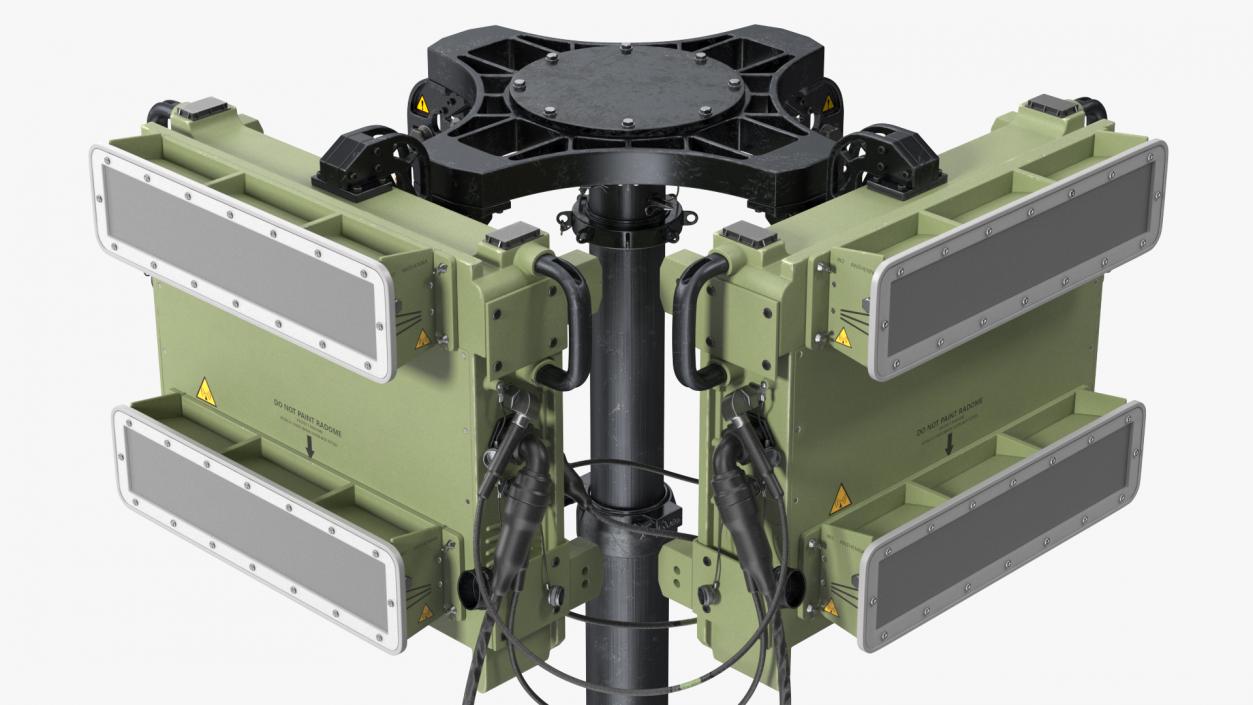 Drone Detection Air Security Radar 3D model