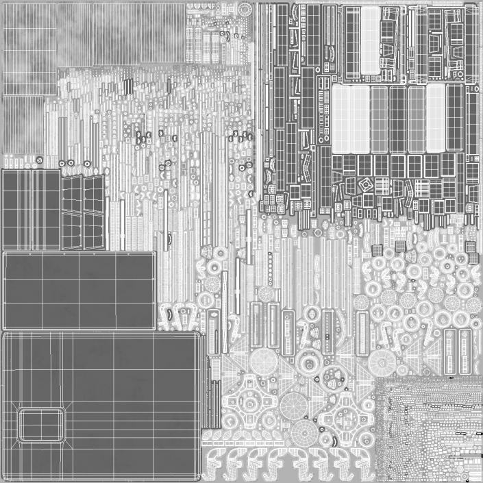 Drone Detection Air Security Radar 3D model