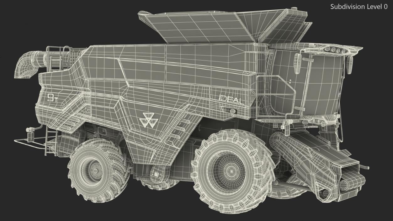 Harvester without Header 3D model