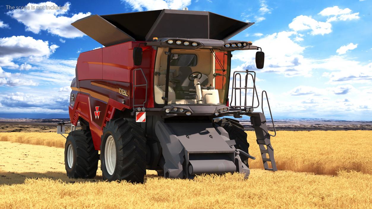 Harvester without Header 3D model