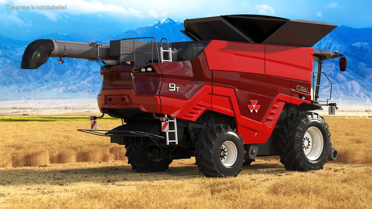 Harvester without Header 3D model