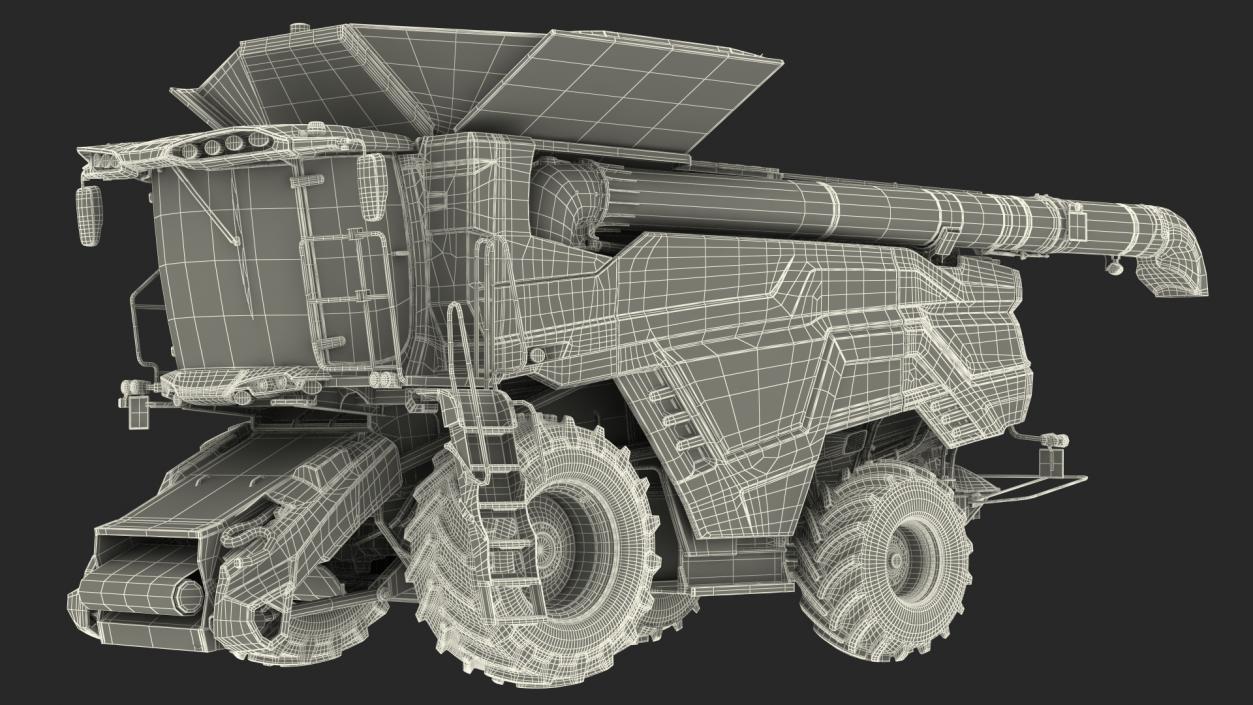 Harvester without Header 3D model