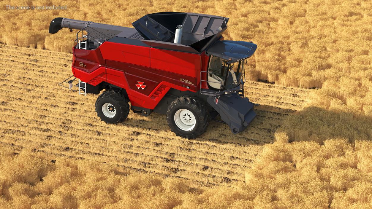 Harvester without Header 3D model