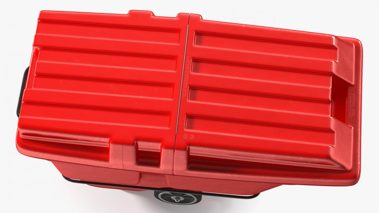 3D model Tilt Truck Uline Red