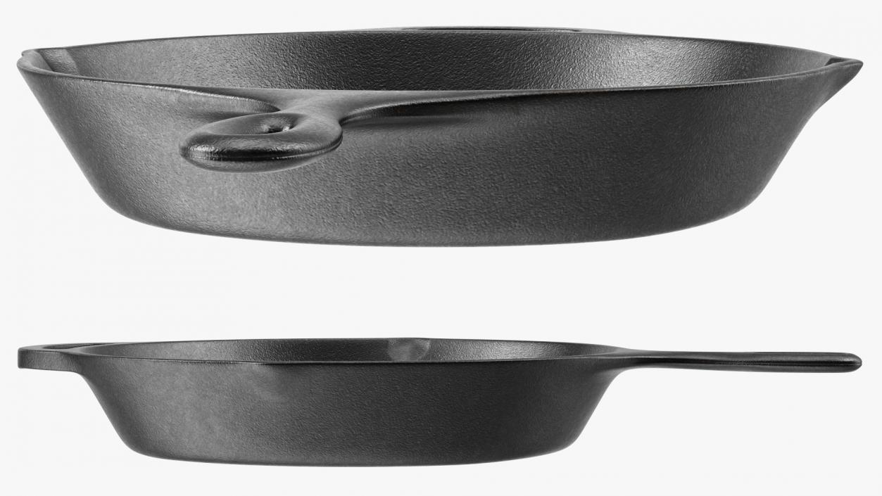 3D model Cast Iron Frying Pan