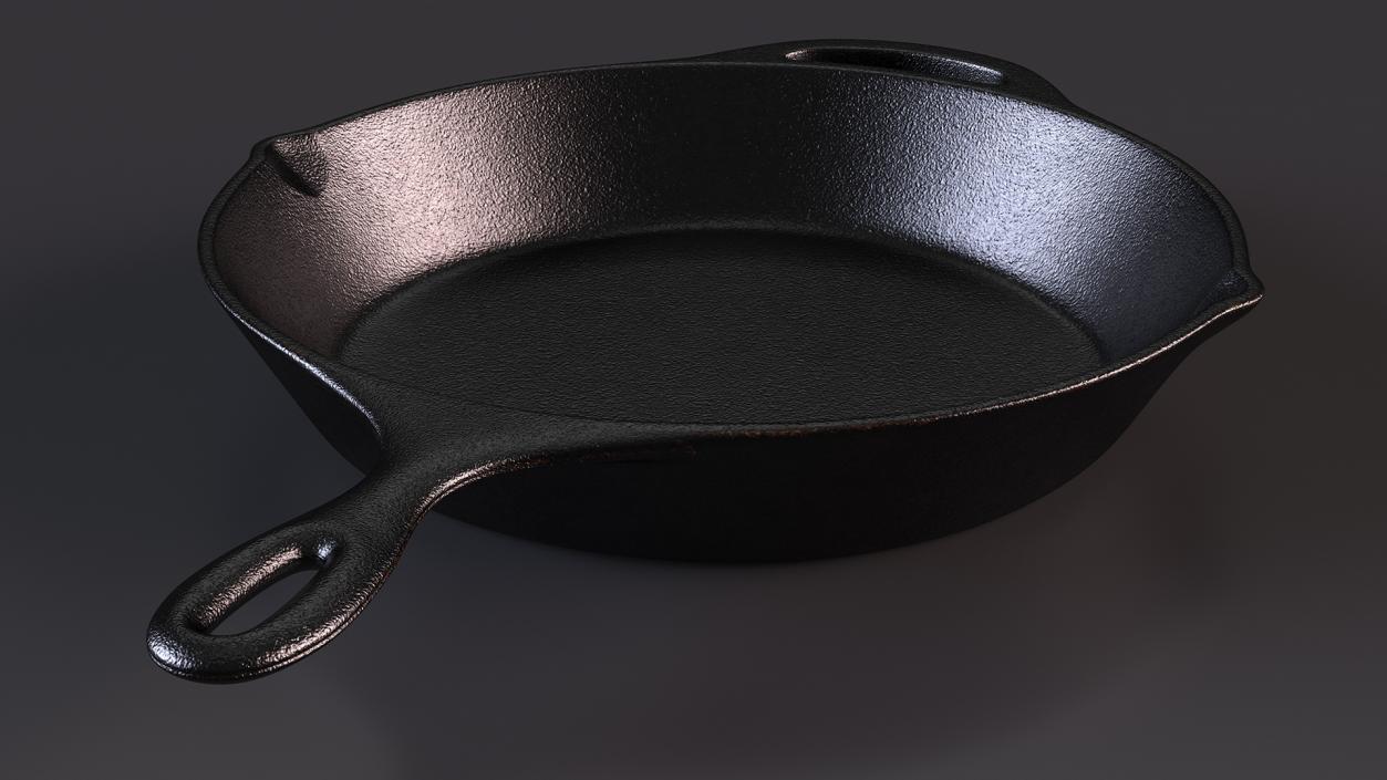 3D model Cast Iron Frying Pan