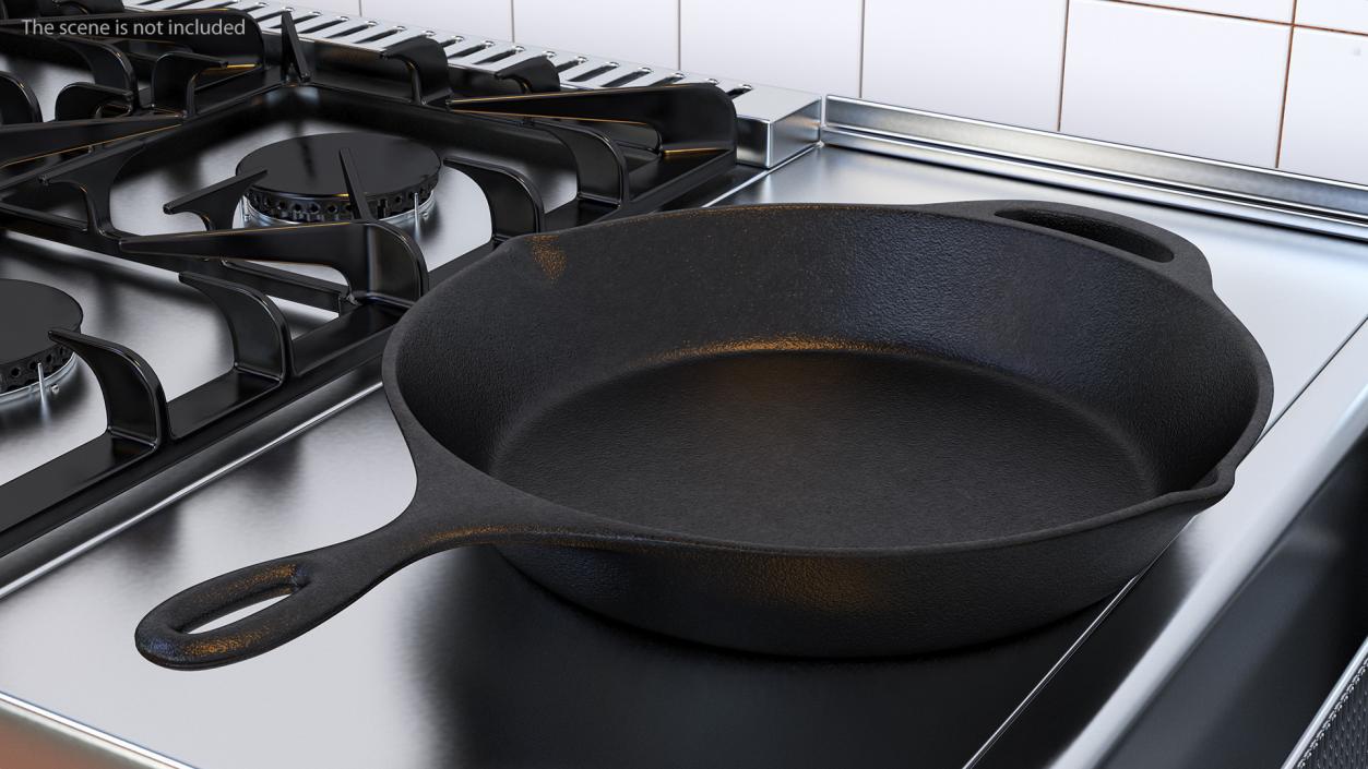 3D model Cast Iron Frying Pan