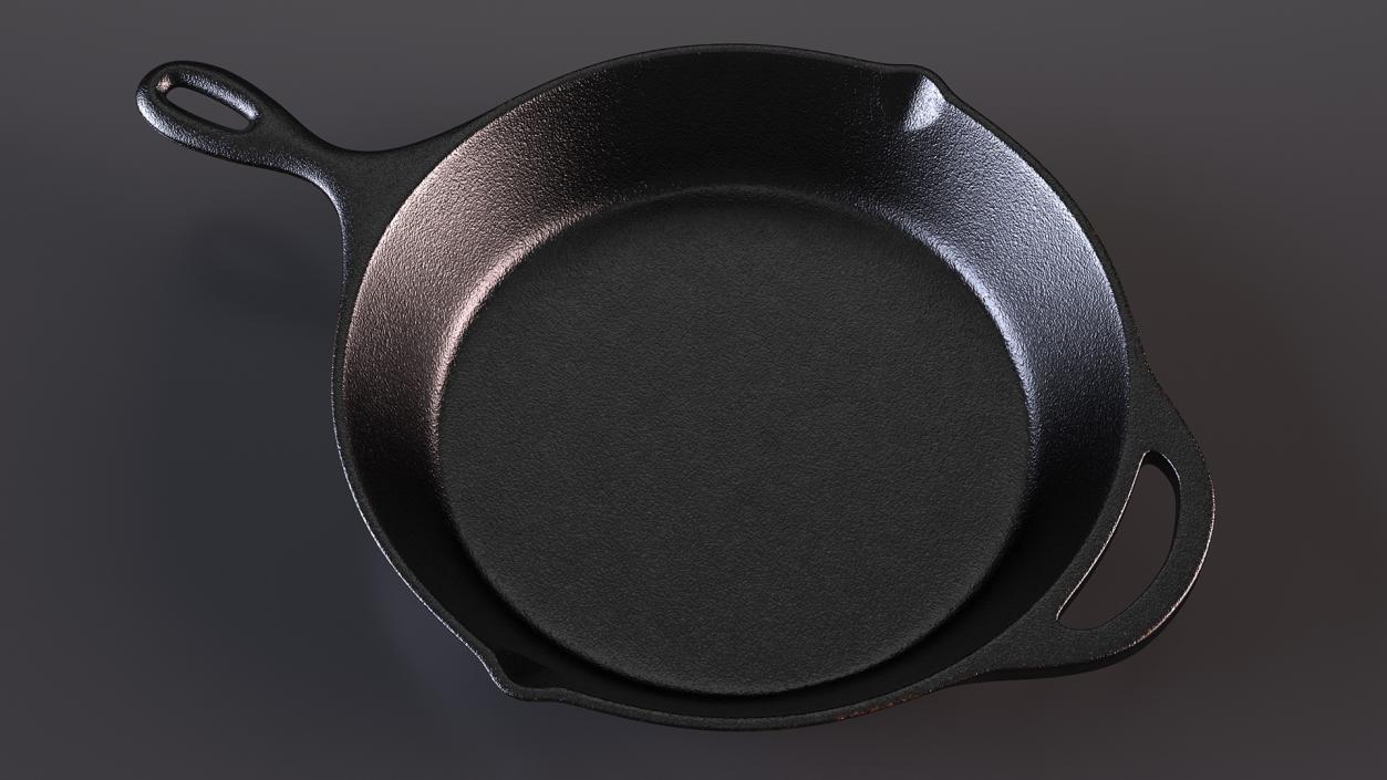 3D model Cast Iron Frying Pan