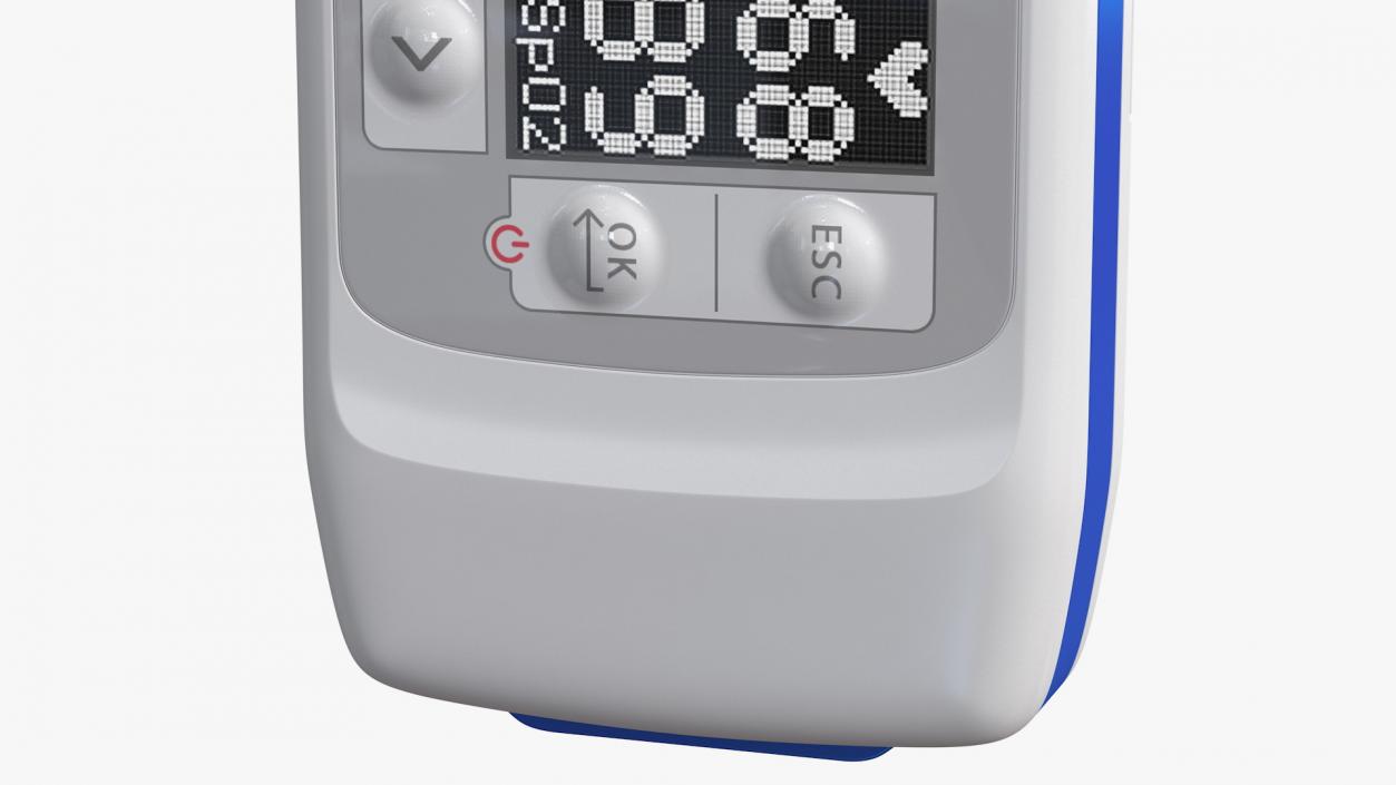 Handheld Digital Spirometer 3D