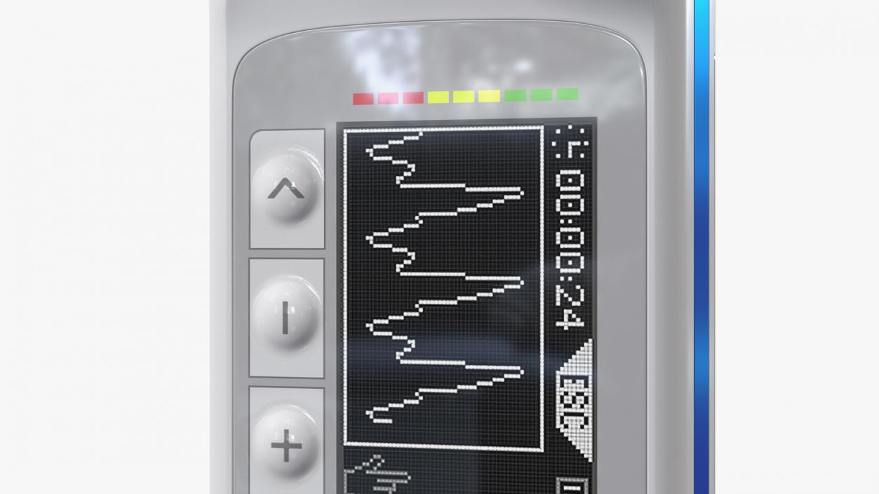 Handheld Digital Spirometer 3D