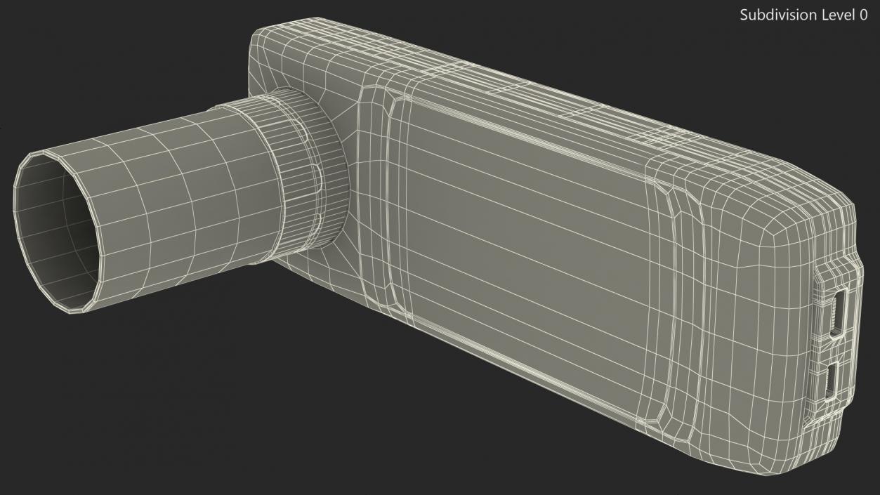 Handheld Digital Spirometer 3D