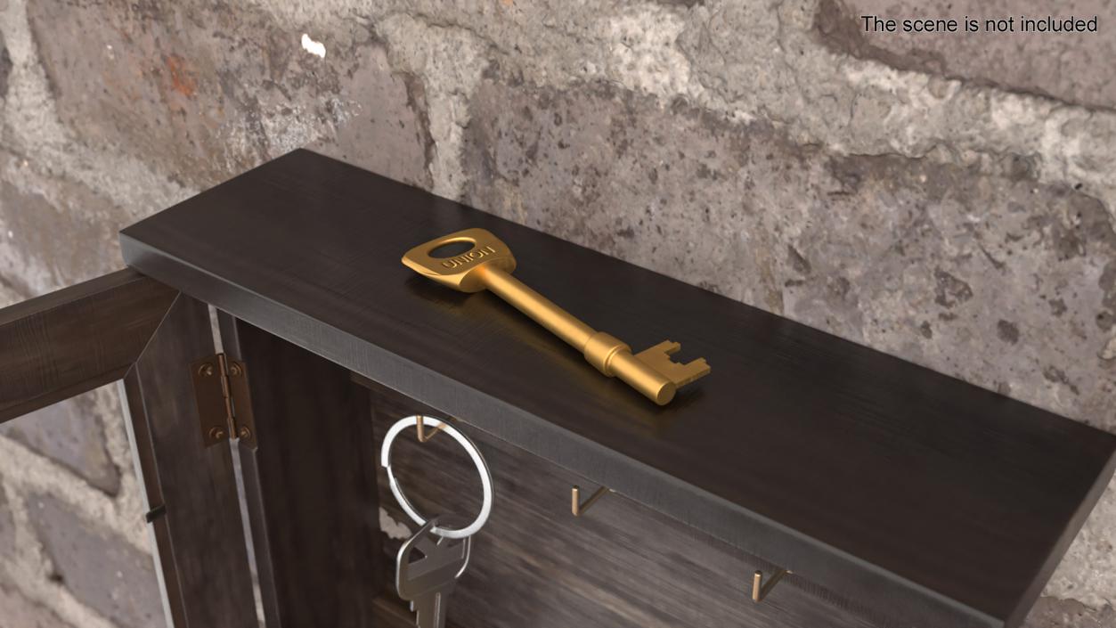 Door Lock Keys Collection 9 3D